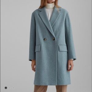Club Monaco Relaxed Double Breasted Coat